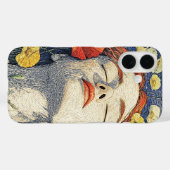 Poppy Reverie Dreaming RedheadグラフィックIPhoneケース Case-Mate iPhoneケース (裏面 (横))