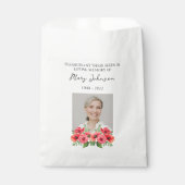 Poppy Seed Packet Memorial Funeral Favor Bag フェイバーバッグ (正面)