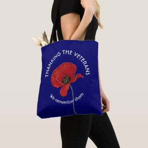 Poppy Thank You退役軍人 トートバッグ