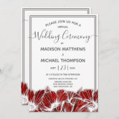 Poppy Virtualの結婚ライブストリ結婚ーム 招待状 (正面/裏面)