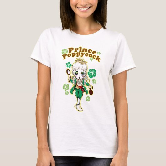 Poppycock Figaro Chibi BabyDoll王子のTシャツ Tシャツ (正面)