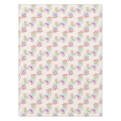 Poppyesの花柄パターン。 ケシ テーブルクロス (正面)