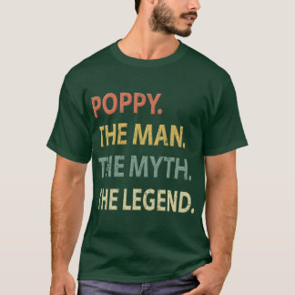 Poppyhe Manhe Mythhe Legend boy Tシャツ