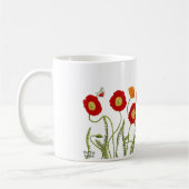 PoppyMugDesign コーヒーマグカップ (左)