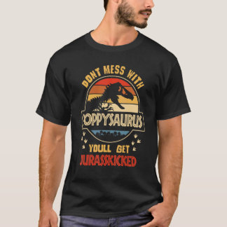 Poppysaurusでメンスを混乱させないジュラスキを取得する Tシャツ