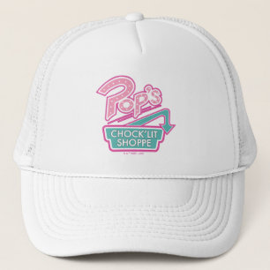 POP's Chock'lit Shoppe Pinkロゴ キャップ