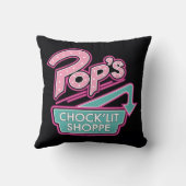 POP's Chock'lit Shoppe Pinkロゴ クッション (裏面)