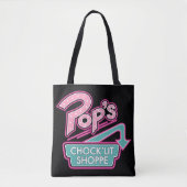 POP's Chock'lit Shoppe Pinkロゴ トートバッグ (正面)