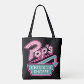 POP's Chock'lit Shoppe Pinkロゴ トートバッグ (裏面)