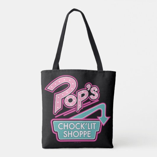 POP's Chock'lit Shoppe Pinkロゴ トートバッグ (裏面)