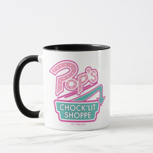 POP's Chock'lit Shoppe Pinkロゴ マグカップ (左)