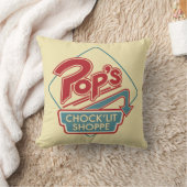 POP's Chock'lit Shoppe Redロゴ クッション (ブランケット)