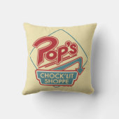 POP's Chock'lit Shoppe Redロゴ クッション (裏面)
