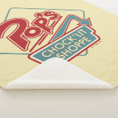 POP's Chock'lit Shoppe Redロゴ シェルパブランケット (3/4)