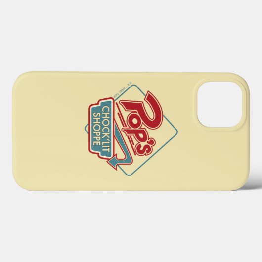 POP's Chock'lit Shoppe Redロゴ Case-Mate iPhoneケース (裏面 (横))