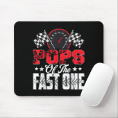 Pops Of The Fast One Birthday 1st Race Car Family  マウスパッド (マウス)