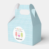 Popsicle Party フェイバーボックス (裏面サイド)