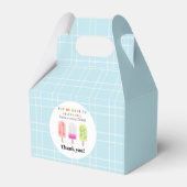 Popsicle Party フェイバーボックス (正面サイド)