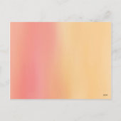 Popsicle School Classroomバレンタイン子供へカード シーズンポストカード (裏面)