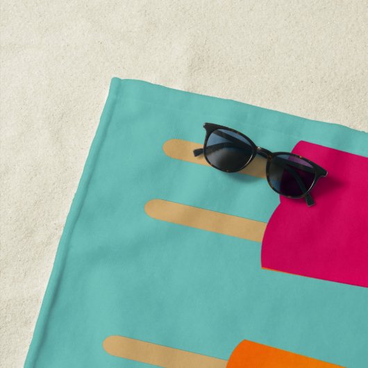 Popsicles ビーチタオル (インサイチュ)