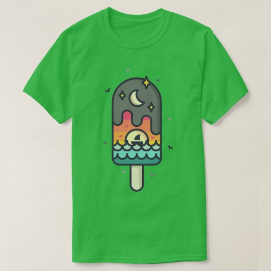 Popslice surrealism tシャツ (デザイン正面)