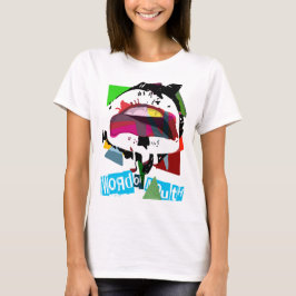 Popstyle_White Tシャツ