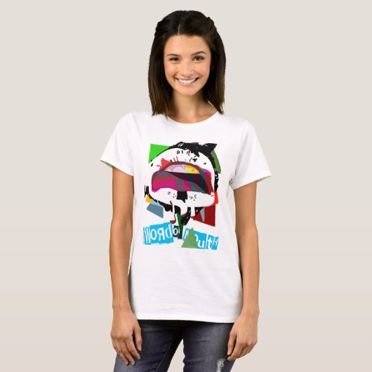 Popstyle_White Tシャツ (正面フル)