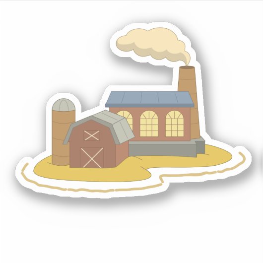 Poptropica 24ニンジンのステッカー シール (正面)