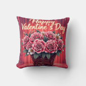 Popular Beautiful Luxury Floral Love Collection クッション (正面)