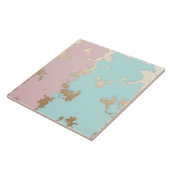 Popular Blush Pink Mint Gold Luxury Collection タイル (側面)