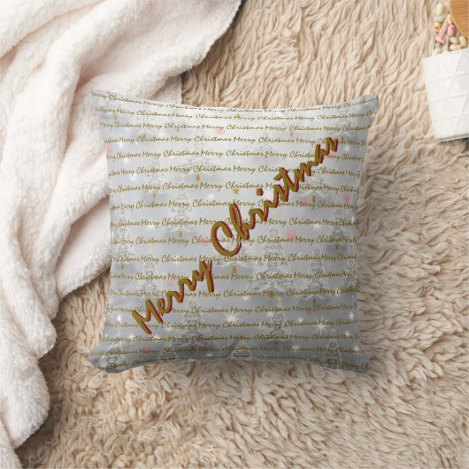 Popular Christmas Luxury Christmas Trees クッション (ブランケット)