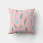 Popular Feathers Luxury Boho Collection クッション (裏面)