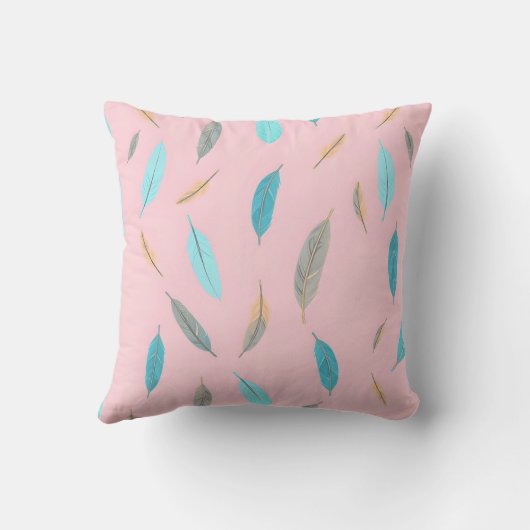 Popular Feathers Luxury Boho Collection クッション (裏面)