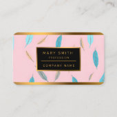 Popular Feathers Luxury Boho Collection 名刺 (正面)