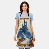 Popular Halloween Spooky Cute Collection エプロン (着用した状態)