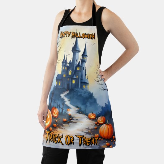 Popular Halloween Spooky Cute Collection エプロン (インサイチュ)