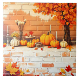 Popular Happy Thanksgiving Beautiful Fall タイル