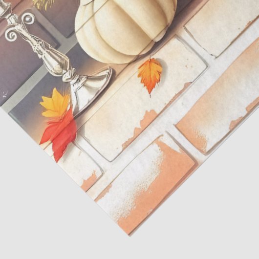 Popular Happy Thanksgiving Beautiful Fall 薄葉紙 (詳細)