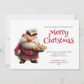 Popular humor Santa downloadable festive card シーズンカード (正面)