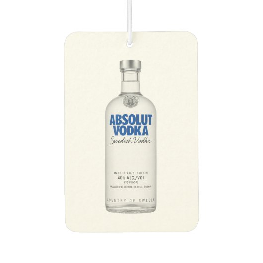 Popular Liquor Bottle Brands カーエアーフレッシュナー (正面)