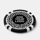 Popular Luxury White Leopard Elegant Collection ポーカーチップ (シングル)