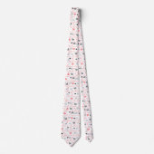 Popular Now Men’s Love Lettering Heart Tie ネクタイ (正面)