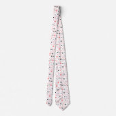 Popular Now Men’s Love Lettering Heart Tie ネクタイ (裏面)