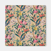 Popular pattern-birds, butterflies, bees... マグネット (正面)