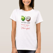 Popular Valentine Gift Funny Food Women Tee Tシャツ (正面)