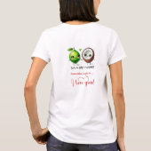 Popular Valentine Gift Funny Food Women Tee Tシャツ (裏面)
