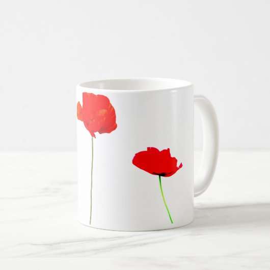 POPYコレクション03マグ コーヒーマグカップ (正面右)