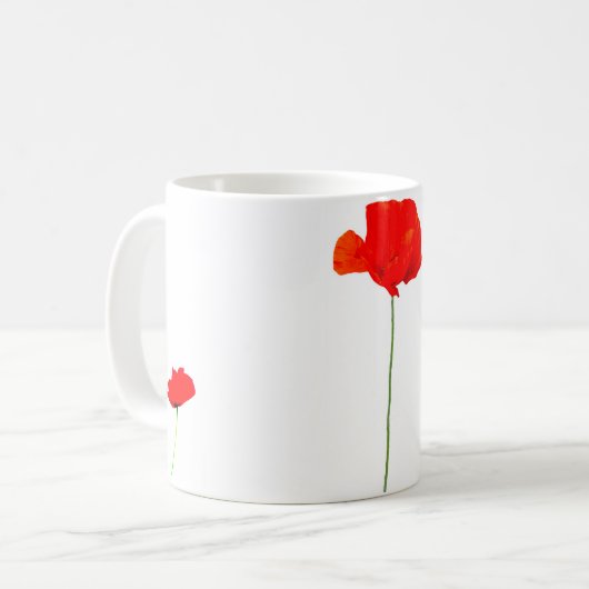 POPYコレクション03マグ コーヒーマグカップ (正面左)