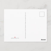 Por Pendeja、手書き ポストカード (裏面)