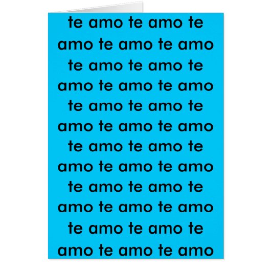 POR SIEMPRE -カード (正面)